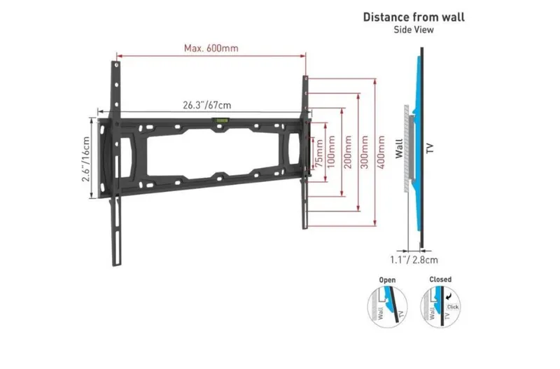Soporte para TV BARKAN E400+