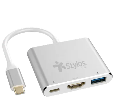 Hub 3 en 1 Stylos STCBHUB31S